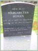 Grafsteen Margaretha Homan