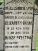 Grafsteen Elizabeth Tabak
